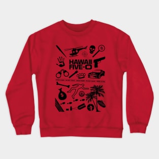 Hawaii Five-O Icons Crewneck Sweatshirt